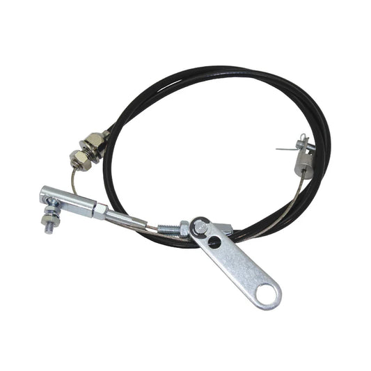 24" Universal Braided Stainless Steel Throttle Cable