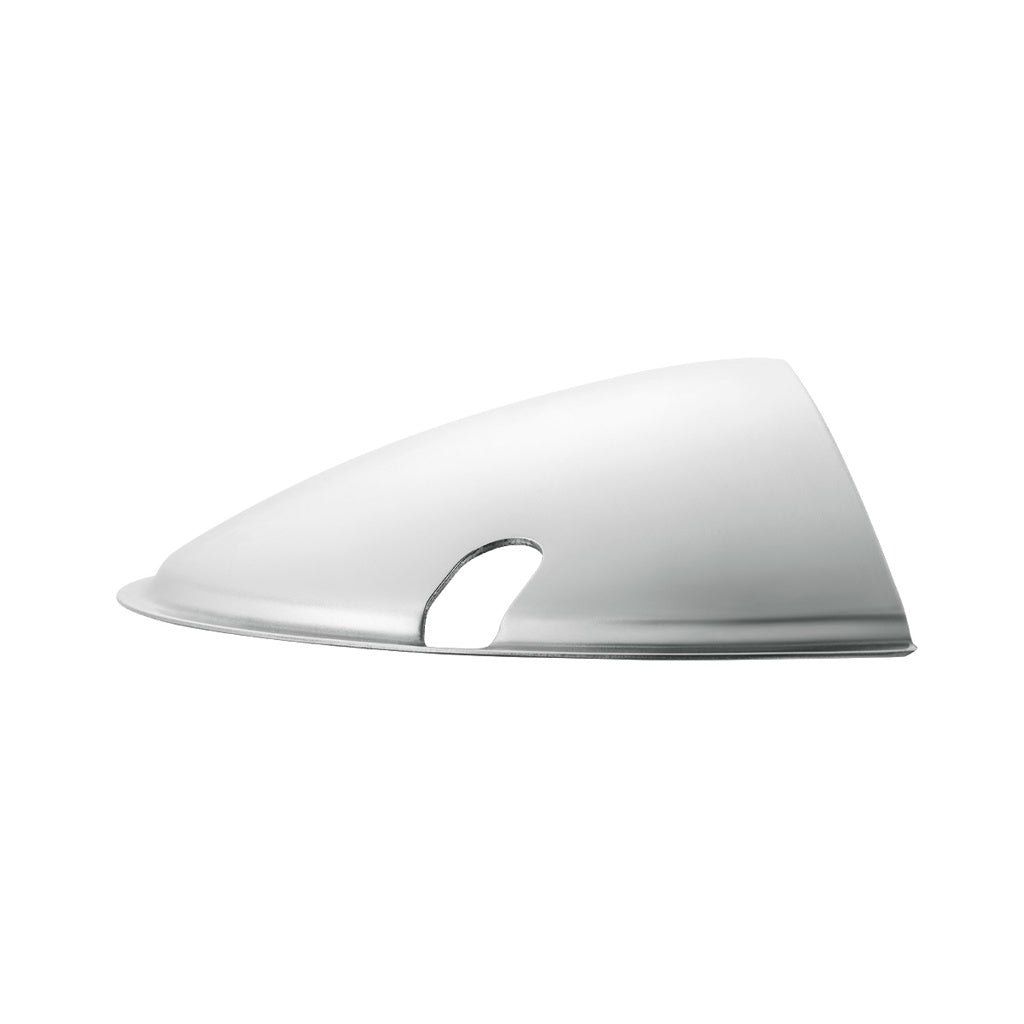5-3/4" Chrome Half-Moon Shield for Headlights