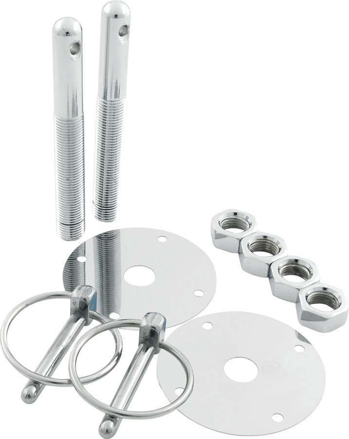 .5"ODx4"Long Hood Pin, 2.5"OD Scuff Plates Torsion Clips